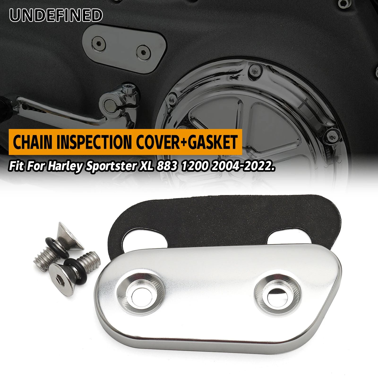 Мотоциклетная хромированная и черная прокладка для осмотра цепи для Harley XL Sportster XL883 1200 2004-2022
Мотоциклетная хромированная и черная прокладка для осмотра цепи для Harley XL Sportster XL883 1200 2004-2022
