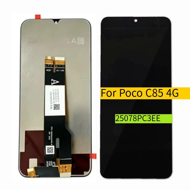 6.9" for Poco C85 Display Screen 25078PC3EE For Xiaomi Poco C85 4G LCD Display Touch Digitizer Assembly Replacement
6.9" for Poco C85 Display Screen 25078PC3EE For Xiaomi Poco C85 4G LCD Display Touch Digitizer Assembly Replacement