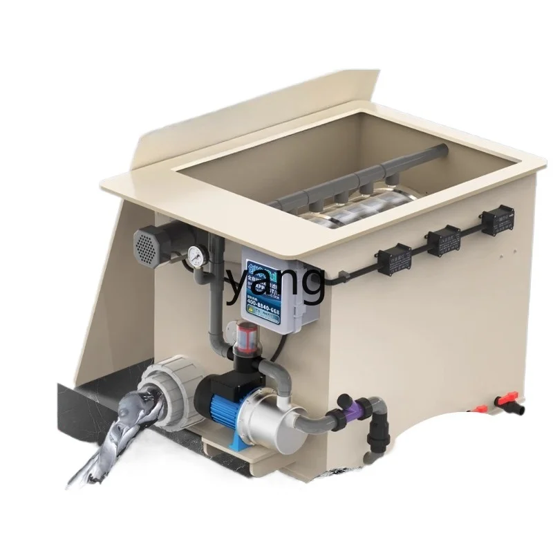 CX fish pond filter rotary drum micro filter aquaculture water circulation purification system
CX fish pond filter rotary drum micro filter aquaculture water circulation purification system