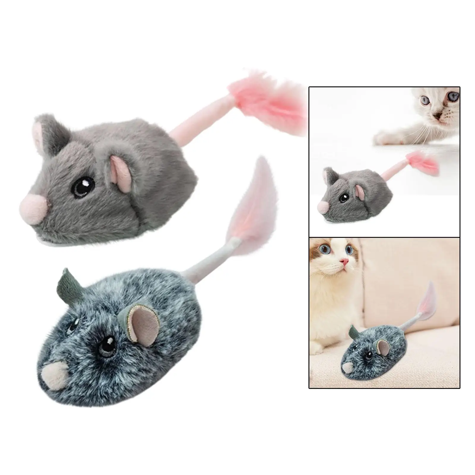 Squeak Mice Cat Toy 3Min Standby Function Automatic Obstacle Avoidance Self Play Electric Moving Mouse Toy Exercise Training
Squeak Mice Cat Toy 3Min Standby Function Automatic Obstacle Avoidance Self Play Electric Moving Mouse Toy Exercise Training