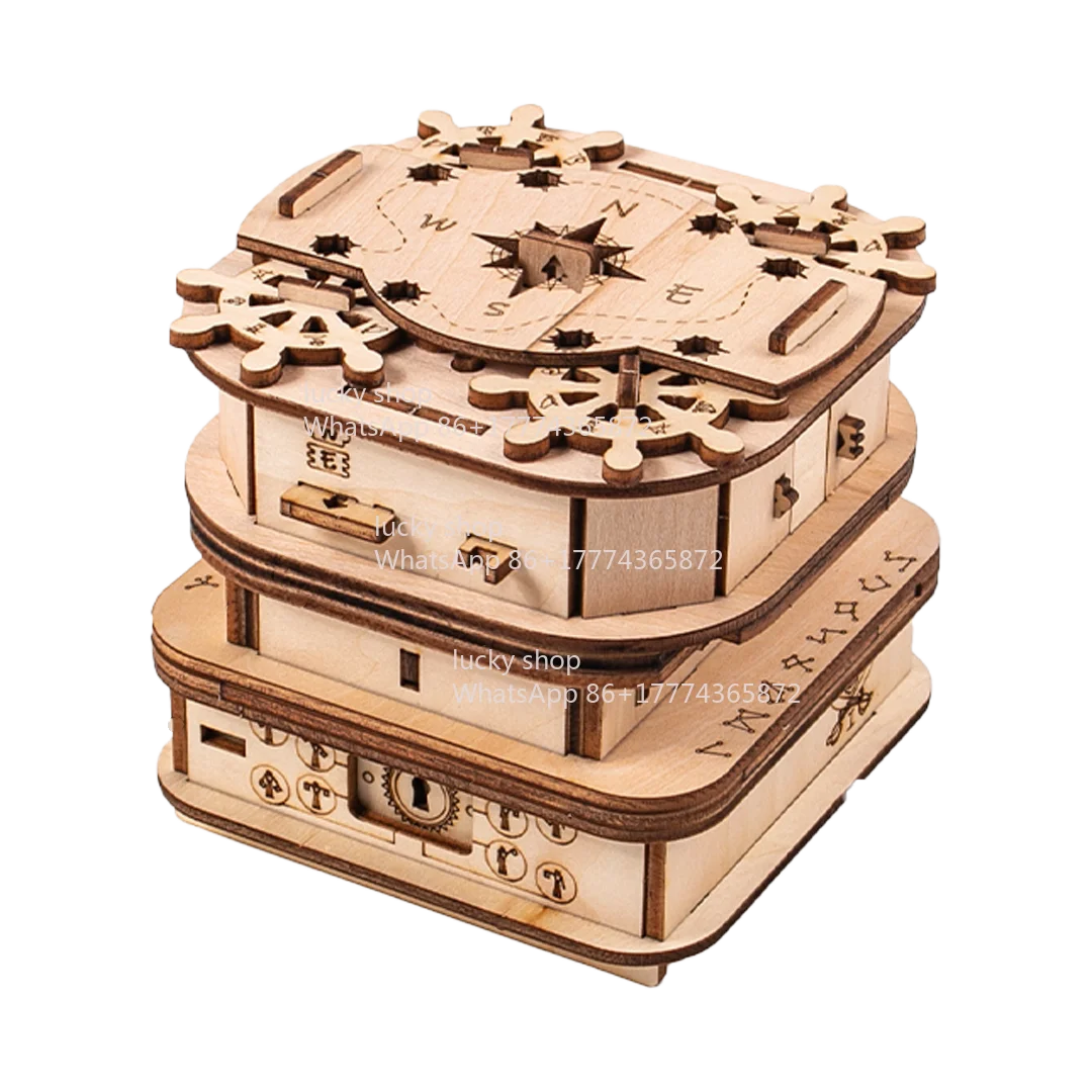 Retro Mechanical Locker Box, Davy Jones Style Decryption Case, Brain Challenge Decor
Retro Mechanical Locker Box, Davy Jones Style Decryption Case, Brain Challenge Decor