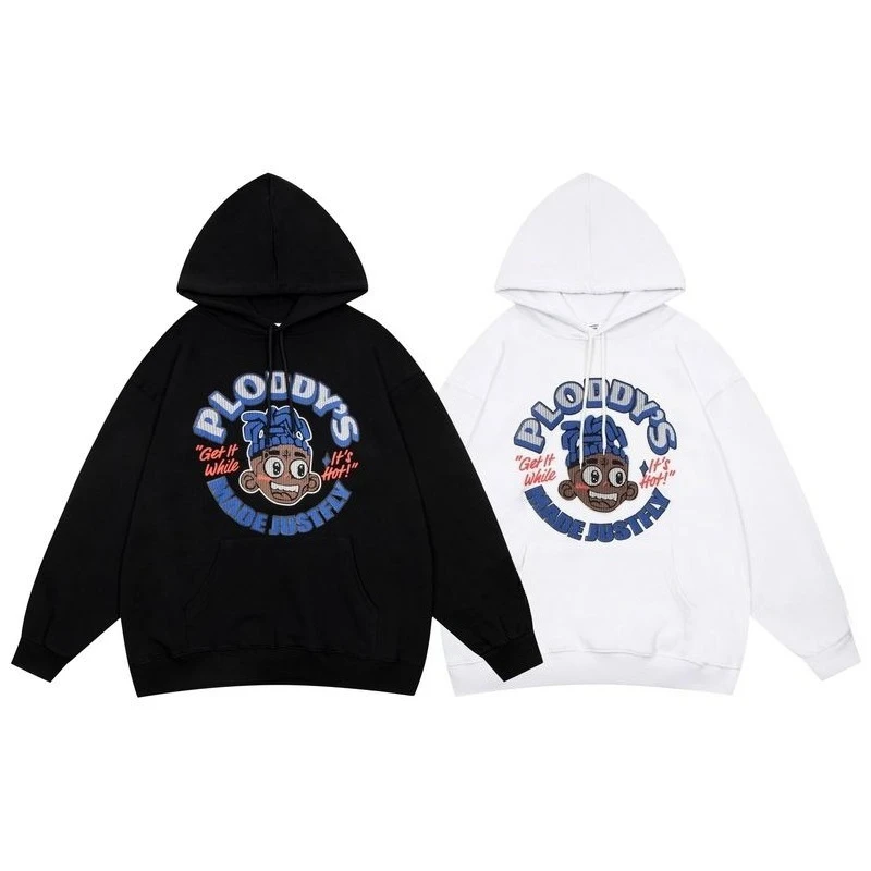 A New Autumn and Winter Couple's Thickened Coat Hoodie with A Casual Print and A Loose American Pure Cotton Cartoon Style
A New Autumn and Winter Couple's Thickened Coat Hoodie with A Casual Print and A Loose American Pure Cotton Cartoon Style