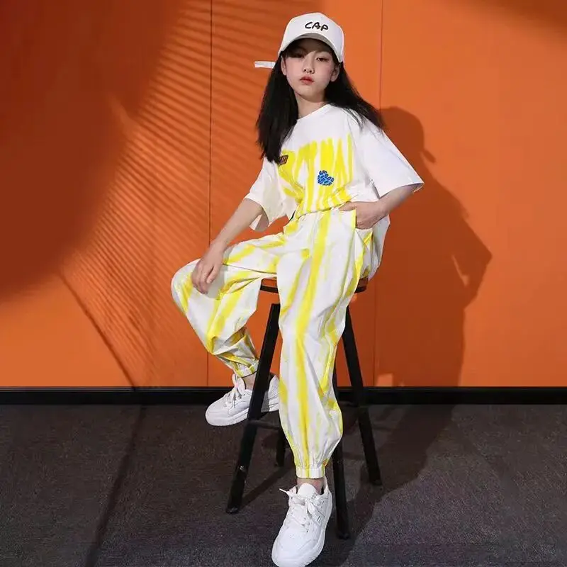 New Girls' Set Summer Clothing Children's Elegant Short sleeved T-shirt Casual Pants 2-piece Set Fashion Sportswear Set
New Girls' Set Summer Clothing Children's Elegant Short sleeved T-shirt Casual Pants 2-piece Set Fashion Sportswear Set