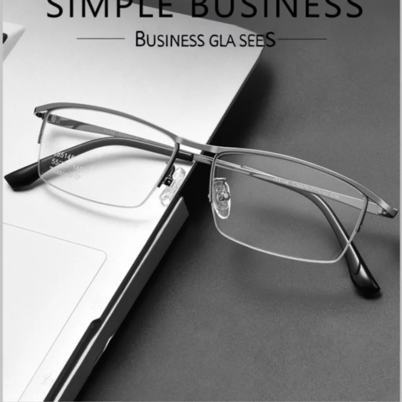 Business Rectangular Ultra-light Pure Titanium Glass Frames Optical Lenses With Recipe Prescription Myopia Degree Eye Glasses
Business Rectangular Ultra-light Pure Titanium Glass Frames Optical Lenses With Recipe Prescription Myopia Degree Eye Glasses