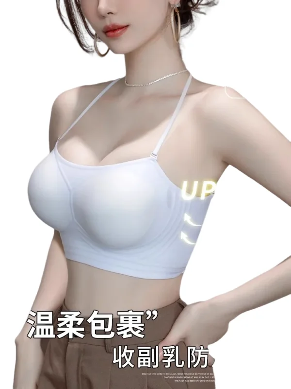 KUCLUT Backless Halter Bra with Pads Cross Straps for Small Boobs, Volumizing Push Up Bralette, Strapless Plunge Dress Underwear
KUCLUT Backless Halter Bra with Pads Cross Straps for Small Boobs, Volumizing Push Up Bralette, Strapless Plunge Dress Underwear