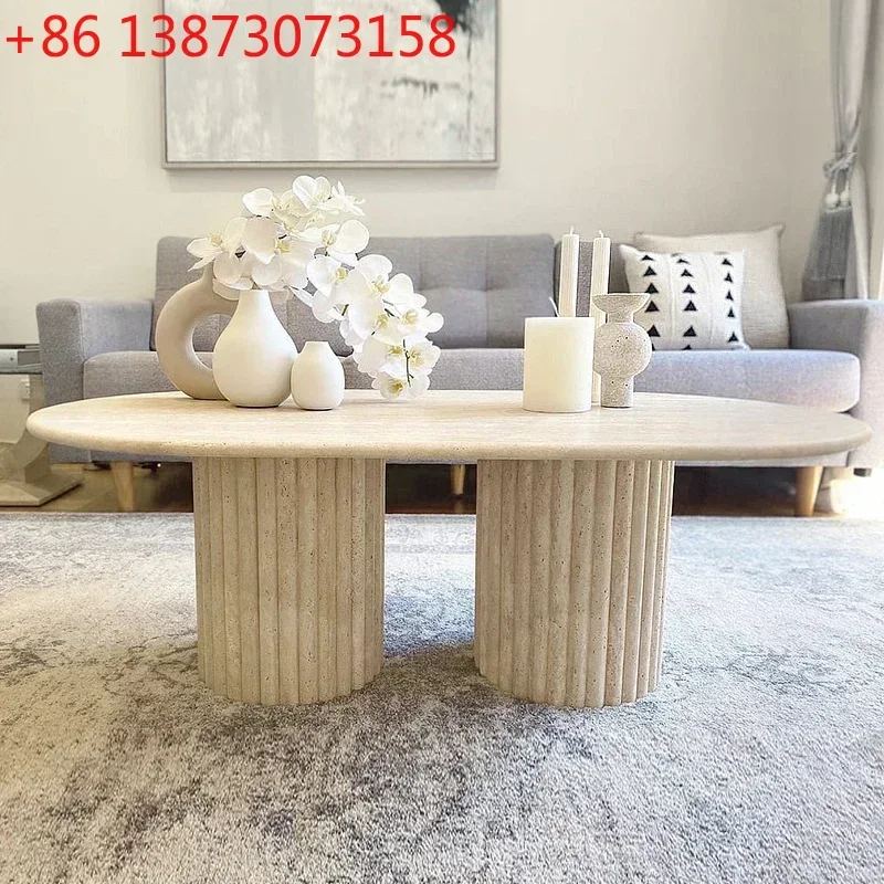 smt1 Nordic Natural Marble Coffee Table Model House B & B Living Room Light Luxury Travertine Coffee Table
smt1 Nordic Natural Marble Coffee Table Model House B & B Living Room Light Luxury Travertine Coffee Table