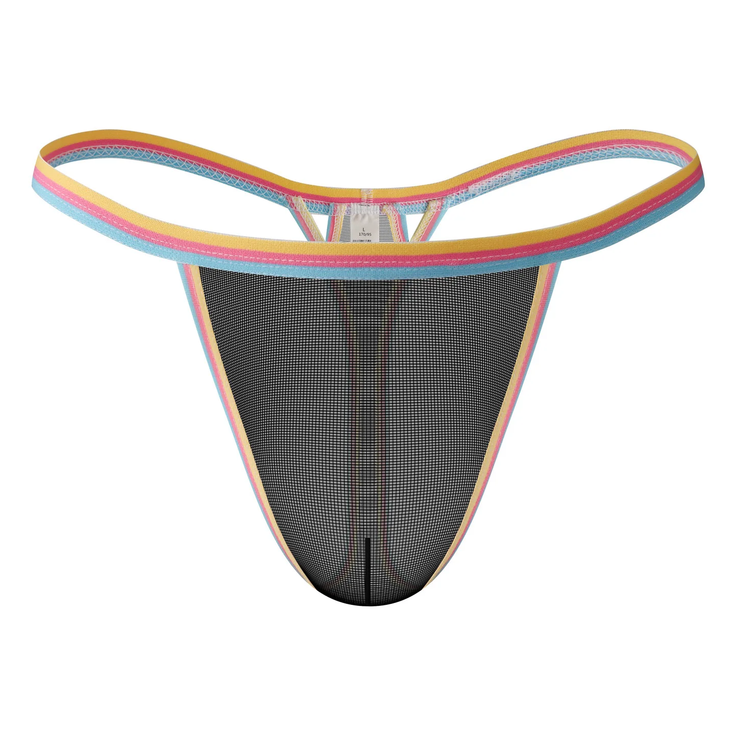 Men's Single Strap Thong, Ultra Thin 20D Sheer Mesh Sexy Low Rise T-back With U Convex Pouch For Young Men
Men's Single Strap Thong, Ultra Thin 20D Sheer Mesh Sexy Low Rise T-back With U Convex Pouch For Young Men