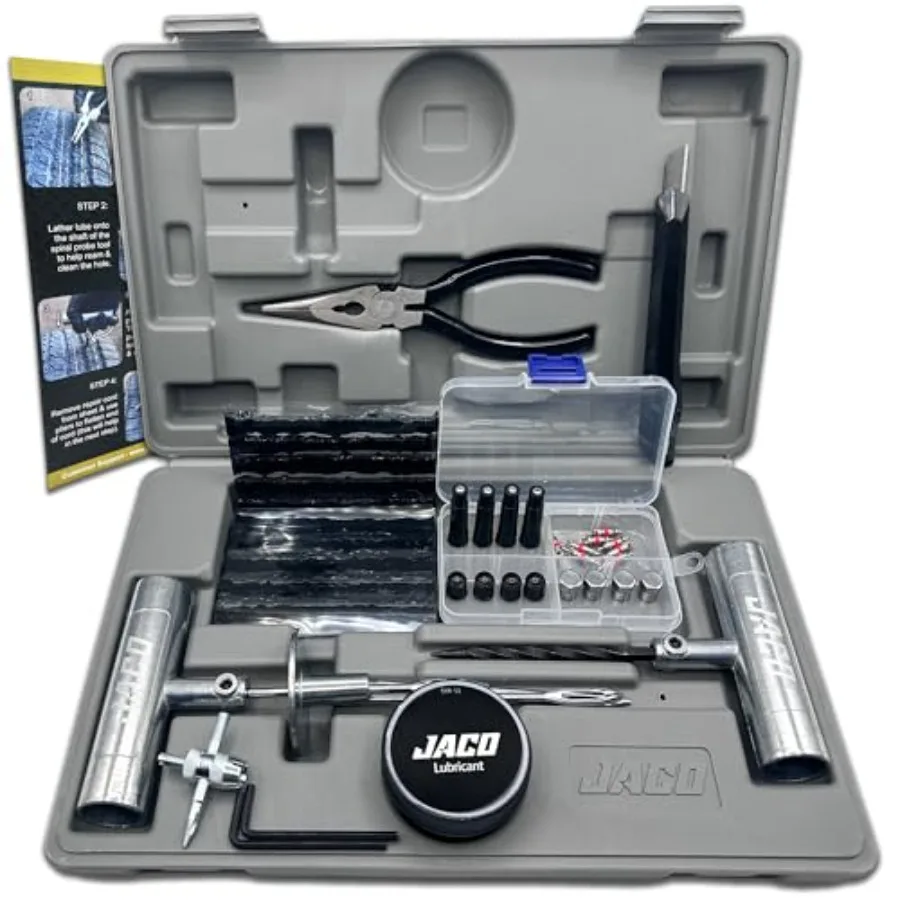 Комплект для ремонта шин JACO TRX-50 Heavy Duty - универсальный набор для ремонта шин
Комплект для ремонта шин JACO TRX-50 Heavy Duty - универсальный набор для ремонта шин