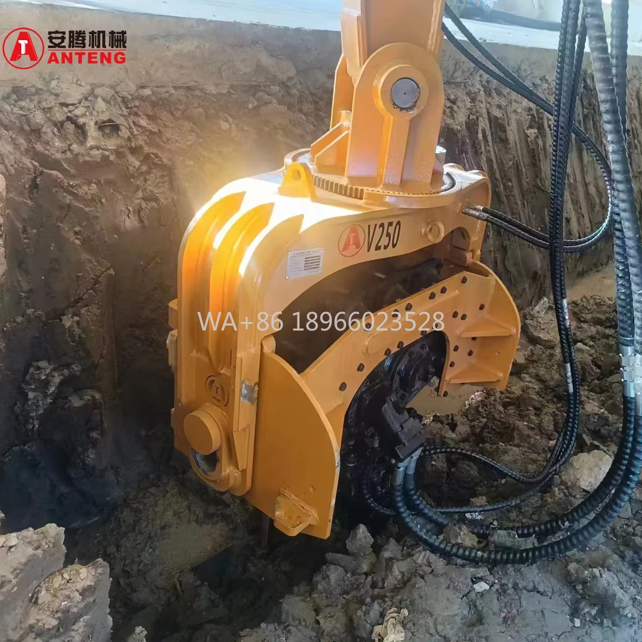 Excavator Vibro Hammer for Various Pile Driving 
Excavator Vibro Hammer for Various Pile Driving