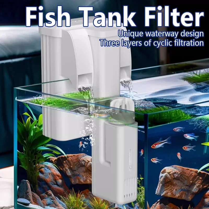Aquarium Filter Oxygen External Filter 3-In-1 Waterfall Wall-mounted Aquarium Bacteria Culture Aquarium Filter Fish Tank Filter
Aquarium Filter Oxygen External Filter 3-In-1 Waterfall Wall-mounted Aquarium Bacteria Culture Aquarium Filter Fish Tank Filter