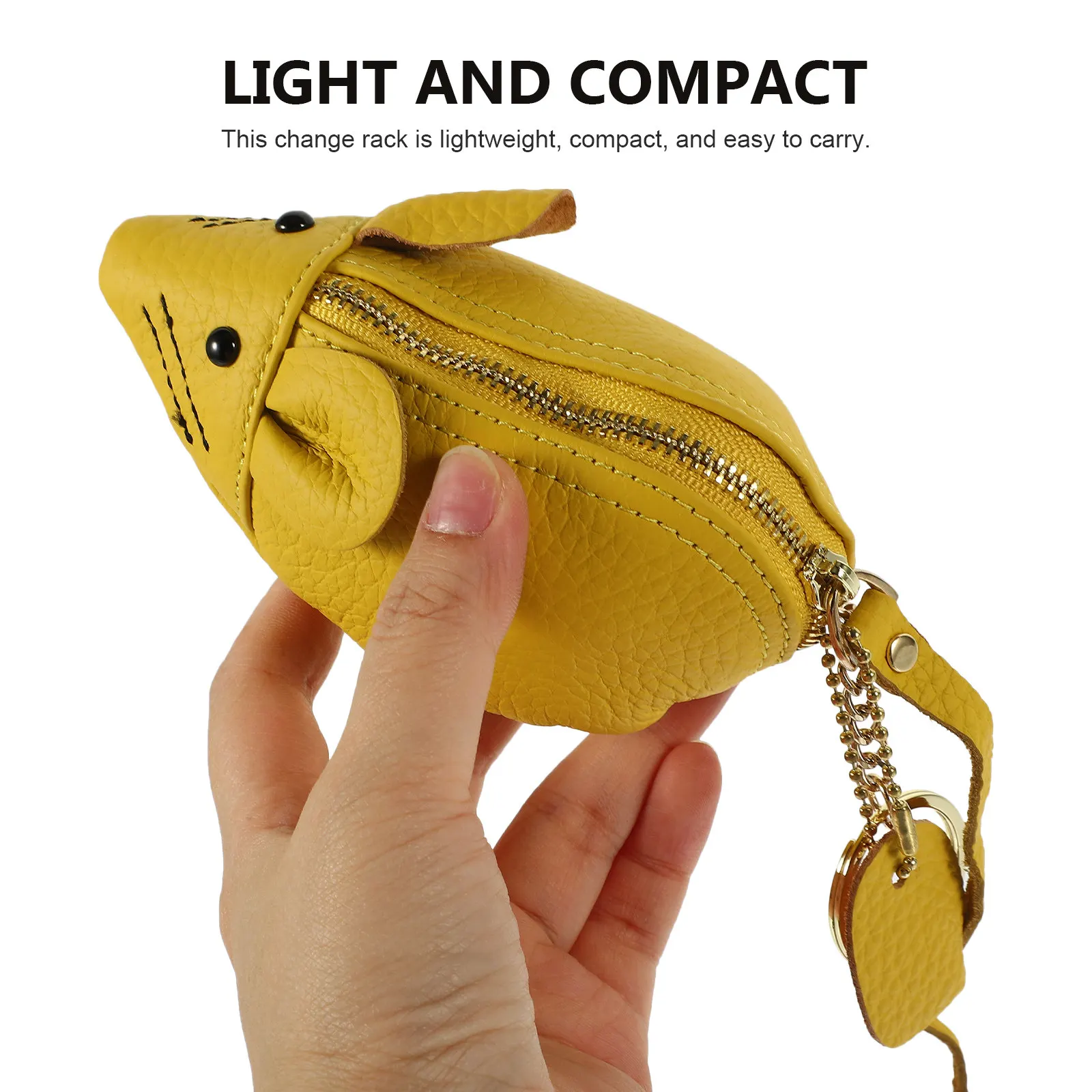 Adorable Mouse Shaped Coin Purse Compact Mini Wallet for Women Cute Small Pouch Holder for Change Jewelry Lipstick
Adorable Mouse Shaped Coin Purse Compact Mini Wallet for Women Cute Small Pouch Holder for Change Jewelry Lipstick
