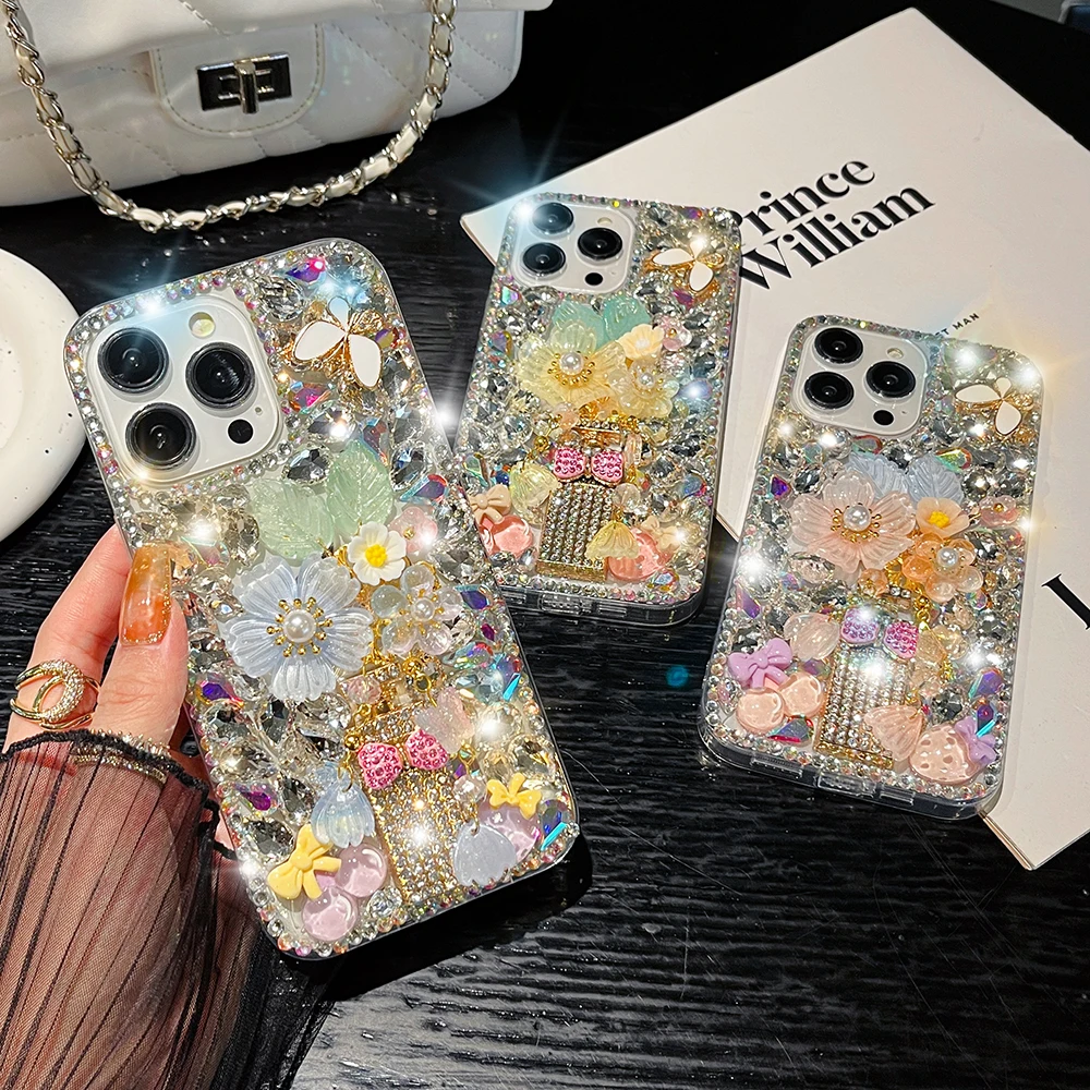10pcs Petals Rhinestone Case for iPhone 17 Air 16E 15 Plus 14 Promax 13 Pro S25 Ultra Plus Note Pear Blossom Cover Wholesale
10pcs Petals Rhinestone Case for iPhone 17 Air 16E 15 Plus 14 Promax 13 Pro S25 Ultra Plus Note Pear Blossom Cover Wholesale