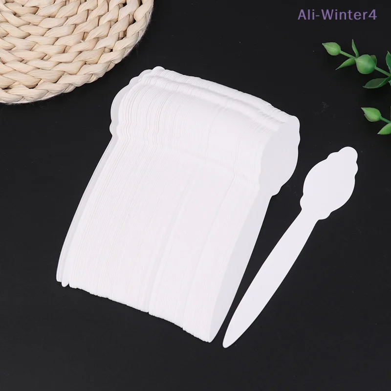 100Pcs Perfume Test Strips Perfume Blotter Strips Disposable White Perfume Test Paper Strips Multi-use For Essential Oils
100Pcs Perfume Test Strips Perfume Blotter Strips Disposable White Perfume Test Paper Strips Multi-use For Essential Oils