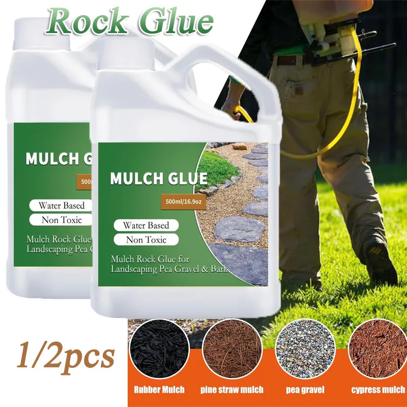 1/2pcs Rock Glue For Landscaping Water Based Non Toxic Mulch And Gravel Adhesive For Outdoor/Indoor Walkways Patios Renovation
1/2pcs Rock Glue For Landscaping Water Based Non Toxic Mulch And Gravel Adhesive For Outdoor/Indoor Walkways Patios Renovation
