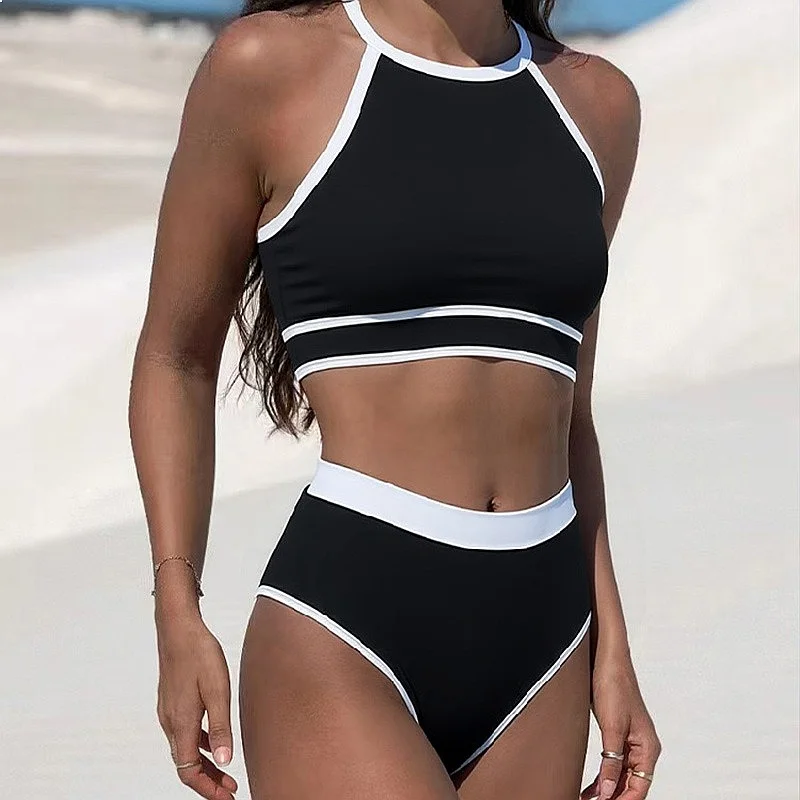 2026 Summer Cross Push Up Halter Brazilian Plus Size Thong Bikini Set Wholesale High Waist Swimwear Beach Pool
2026 Summer Cross Push Up Halter Brazilian Plus Size Thong Bikini Set Wholesale High Waist Swimwear Beach Pool