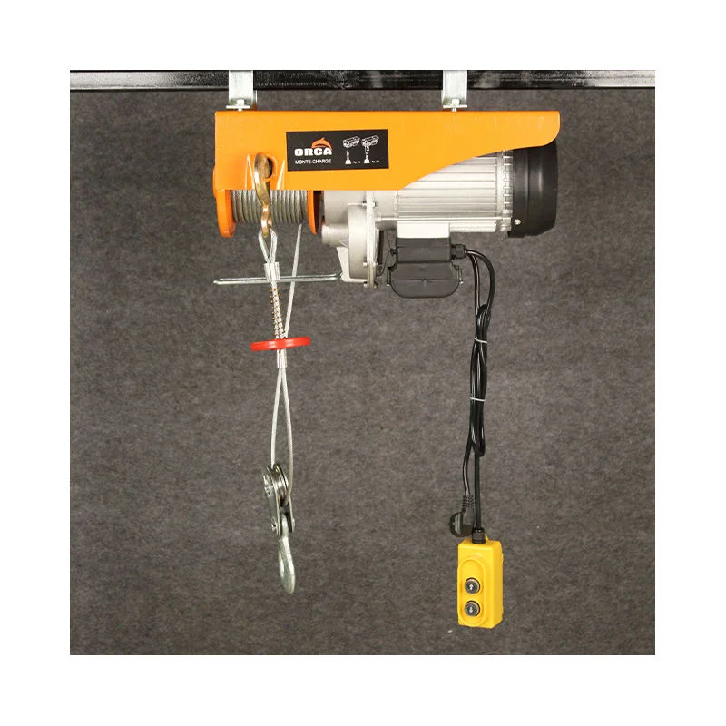 220V Wireless Remote Control Electric Hoist PA200 Mini Crane 500Kg 1000Kg Capacity For Home Construction Wire Rope Lifting
220V Wireless Remote Control Electric Hoist PA200 Mini Crane 500Kg 1000Kg Capacity For Home Construction Wire Rope Lifting