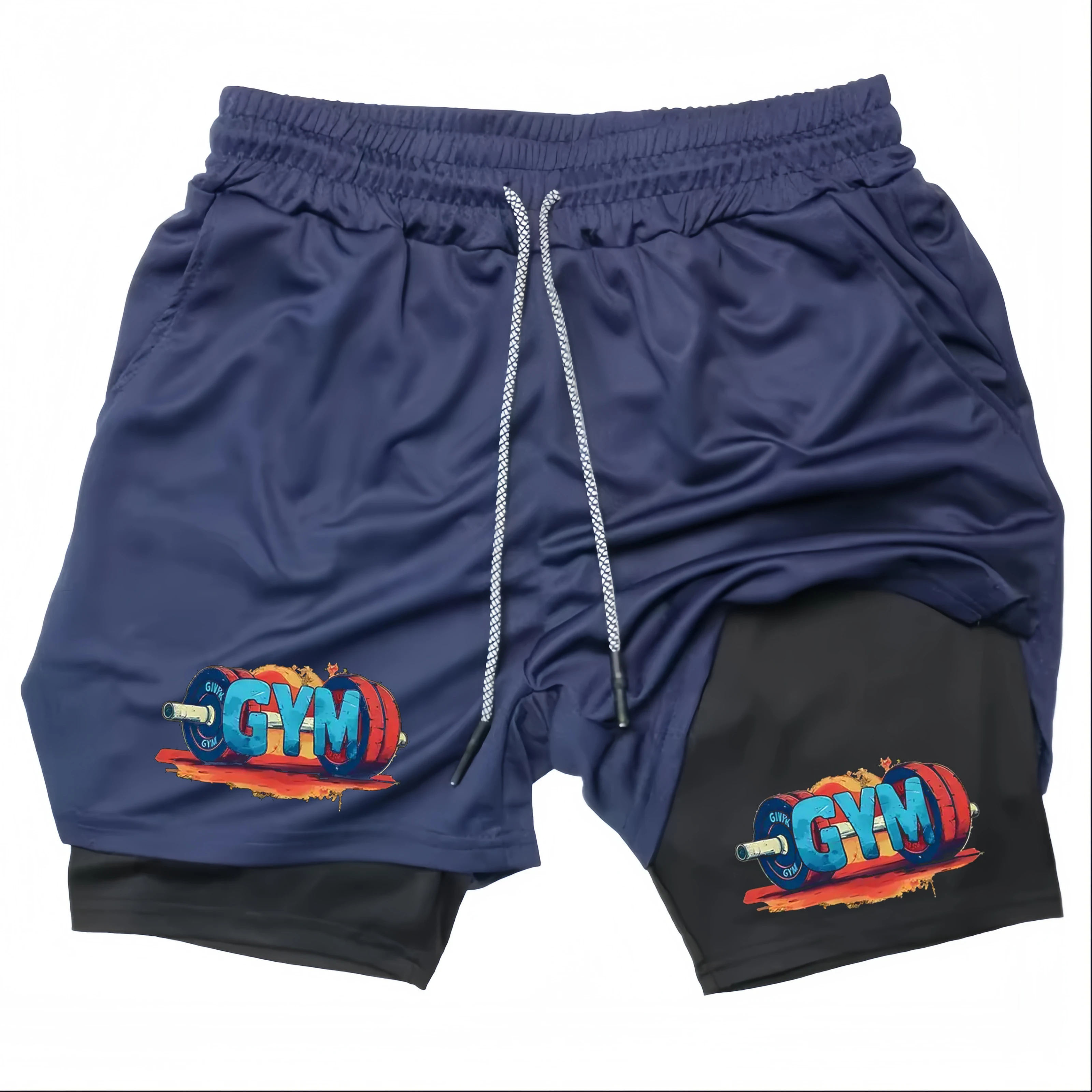 Anime Running Shorts Men Fitness Gym Training 2 in 1 Sports Shorts Quick Dry Workout Jogging Double Deck Shorts
Anime Running Shorts Men Fitness Gym Training 2 in 1 Sports Shorts Quick Dry Workout Jogging Double Deck Shorts