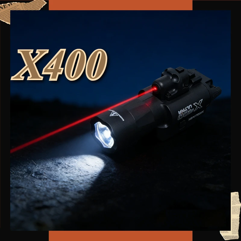 Фонарь 2-в-1 X400U 2026 года – для рельсов 20 мм, для CS-матчей, игрушечных страйкбольных пистолетов и активного отдыха на природе
Фонарь 2-в-1 X400U 2026 года – для рельсов 20 мм, для CS-матчей, игрушечных страйкбольных пистолетов и активного отдыха на природе