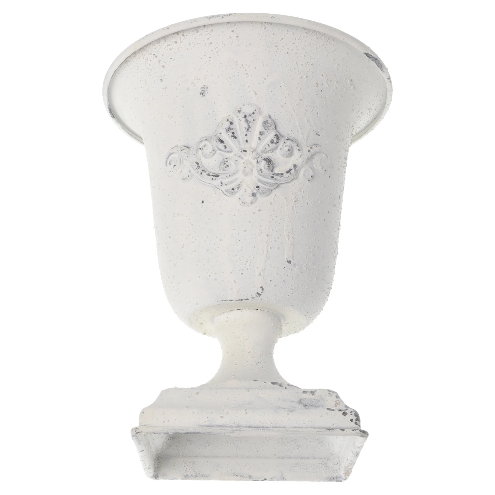 Tall Metal Flower Pot 22W631GB Vintage White Planter Decor Smooth Surface Reusable Small Bonsai Succulent Pots
Tall Metal Flower Pot 22W631GB Vintage White Planter Decor Smooth Surface Reusable Small Bonsai Succulent Pots