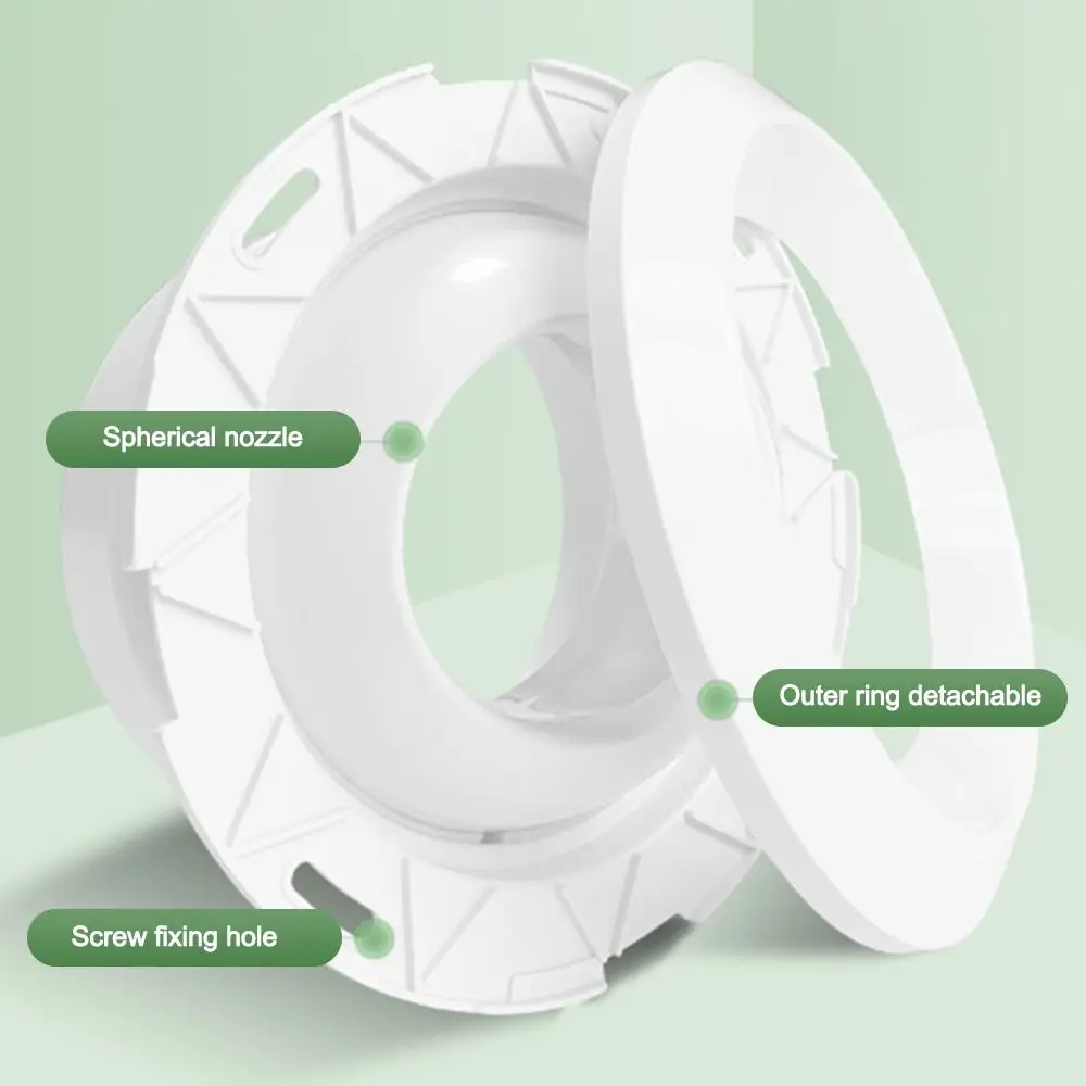 ABS Air Conditioning Exhaust Vents Round 75/100/150/200mm Circular Jet Vents Adjustable Ventilation Nozzles
ABS Air Conditioning Exhaust Vents Round 75/100/150/200mm Circular Jet Vents Adjustable Ventilation Nozzles