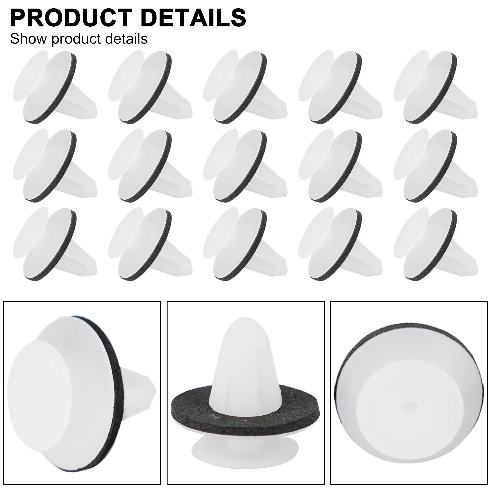 30 Fastener Clip Inner Door Panel Trim Retainers Material Plastic Part Number 011 988 76 78 For Mercedes R129 W202 W203 W211
30 Fastener Clip Inner Door Panel Trim Retainers Material Plastic Part Number 011 988 76 78 For Mercedes R129 W202 W203 W211