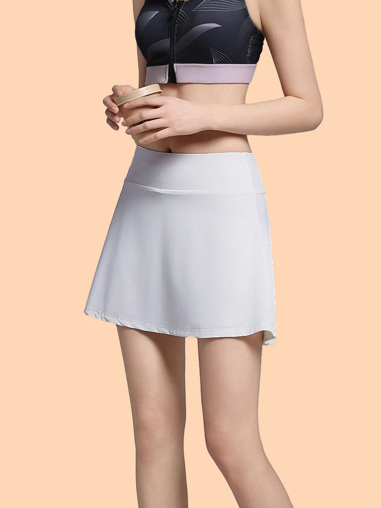 Женская спортивная юбка Qui Dry, легкая, охлаждающая, теннисная юбка для бега, полиэфирная ткань, дышащая, Ela... 
Женская спортивная юбка Qui Dry, легкая, охлаждающая, теннисная юбка для бега, полиэфирная ткань, дышащая, Ela...