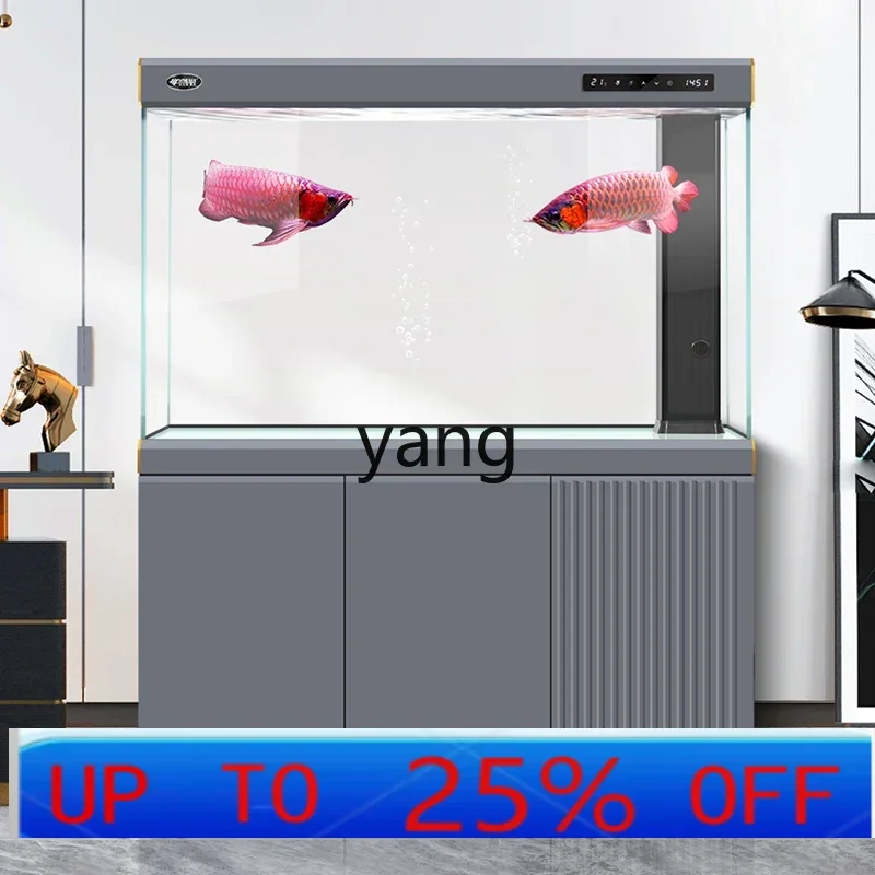 LH ultra-white glass large aquarium household floor arowana tank
LH ultra-white glass large aquarium household floor arowana tank