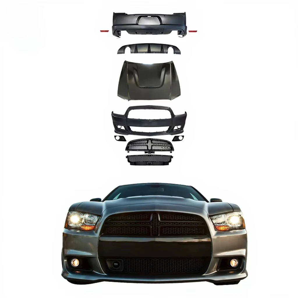 STLF Factory Price PP Material Body Kit for Dodge's Charger 08-14 Upgrade to SRT Style Front Bumper Grill Rear Bumper Hood
STLF Factory Price PP Material Body Kit for Dodge's Charger 08-14 Upgrade to SRT Style Front Bumper Grill Rear Bumper Hood