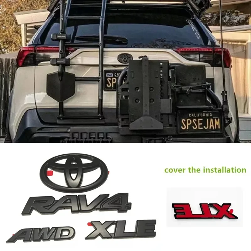 Наклейка-эмблема ABS OVERLAY для Toyota RAV4 XLE LE AWD HYBRID 2019-2024, матовый черный цвет, комплект для багажника, аксессуар для автомобиля
Наклейка-эмблема ABS OVERLAY для Toyota RAV4 XLE LE AWD HYBRID 2019-2024, матовый черный цвет, комплект для багажника, аксессуар для автомобиля