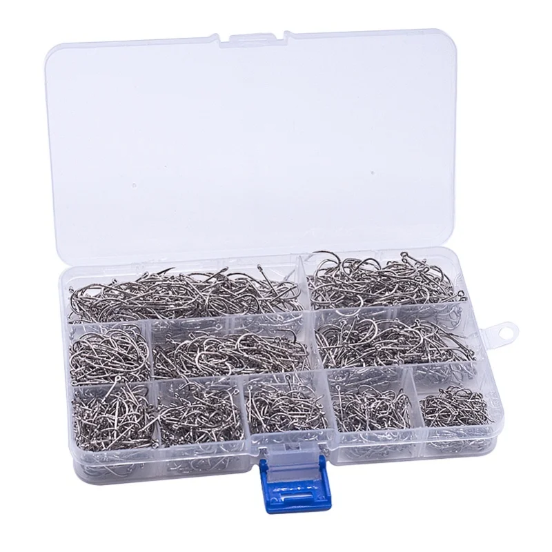 1000pcs Baitholder Fishing Hooks Forged Long Shanked Fishing Hook Double Barbed Fishing J Hooks
1000pcs Baitholder Fishing Hooks Forged Long Shanked Fishing Hook Double Barbed Fishing J Hooks