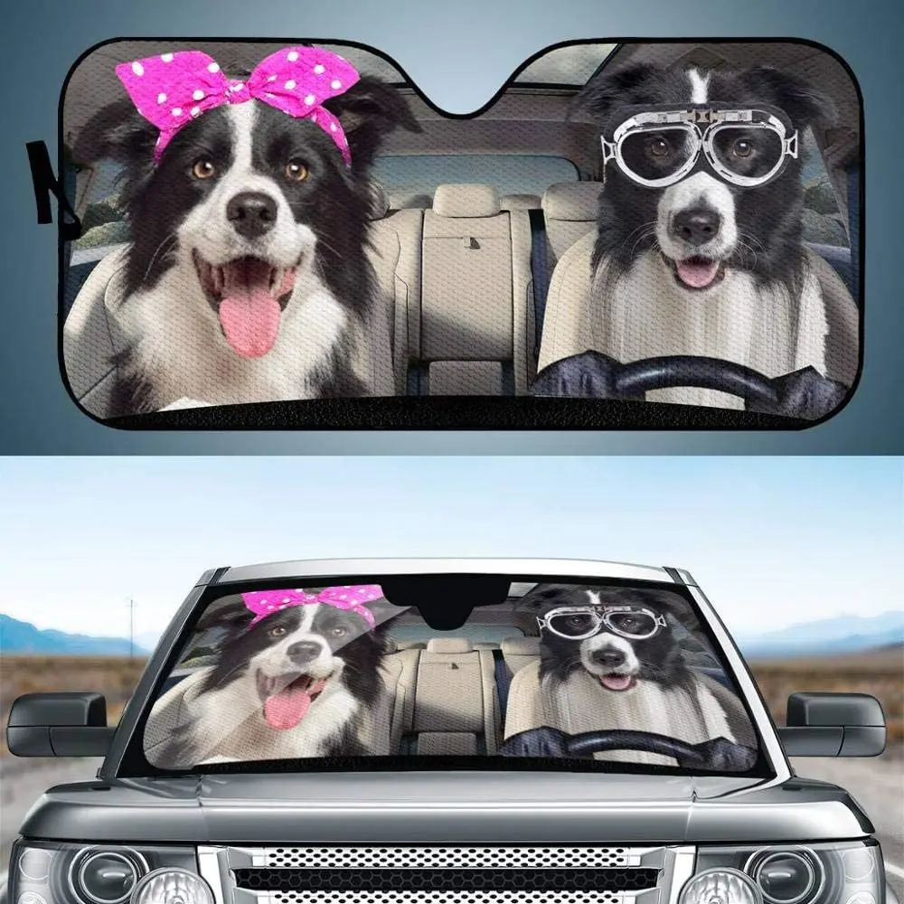Автомобильный солнцезащитный козырек FKELYI Border Collie с принтом, прочный отражатель УФ-лучей, складной автомобильный солнцезащитный козырек на лобовое стекло с двойной пузырьковой фольгой
Автомобильный солнцезащитный козырек FKELYI Border Collie с принтом, прочный отражатель УФ-лучей, складной автомобильный солнцезащитный козырек на лобовое стекло с двойной пузырьковой фольгой