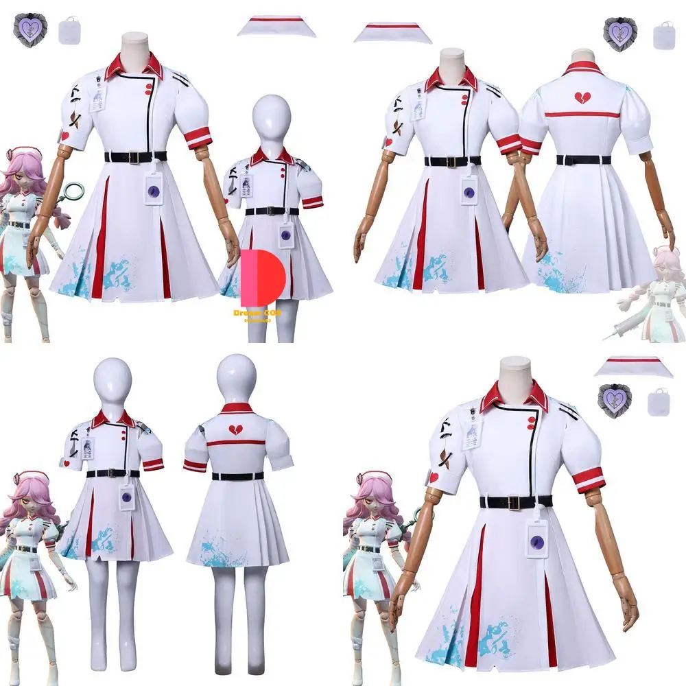 Popular Game Character Cosplay Costume Anime Heather Children Adult White Nurse Dress Cute Role Play Outfit Comic Con Halloween
Popular Game Character Cosplay Costume Anime Heather Children Adult White Nurse Dress Cute Role Play Outfit Comic Con Halloween