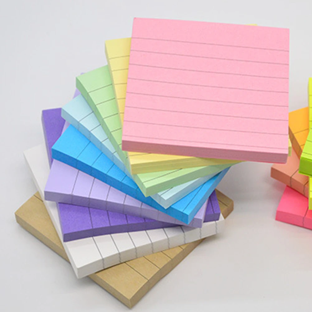 4 pcs Striped Light Yellow Self Notepad Memo Pad Paper Stickers Reusable Adhesive Notebooks Office Home School
4 pcs Striped Light Yellow Self Notepad Memo Pad Paper Stickers Reusable Adhesive Notebooks Office Home School
