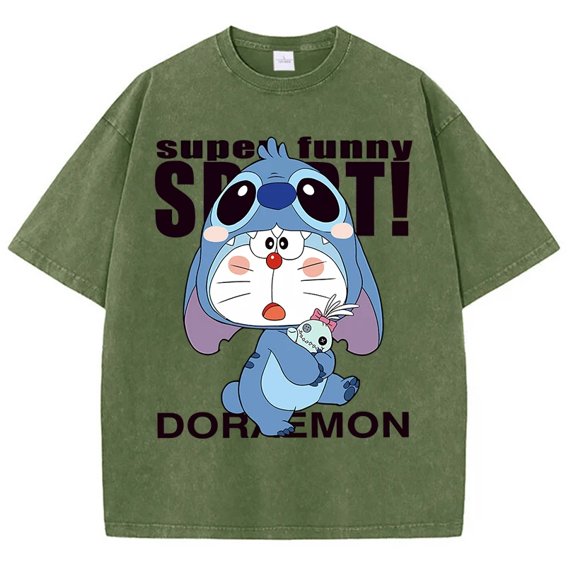 Disney Doraemon ドラえもん Stitch Woman Tee Shirt Summer American Retro Cotton Casual Tee Clothing Medium Strecth Humor T Shirt Soft
Disney Doraemon ドラえもん Stitch Woman Tee Shirt Summer American Retro Cotton Casual Tee Clothing Medium Strecth Humor T Shirt Soft