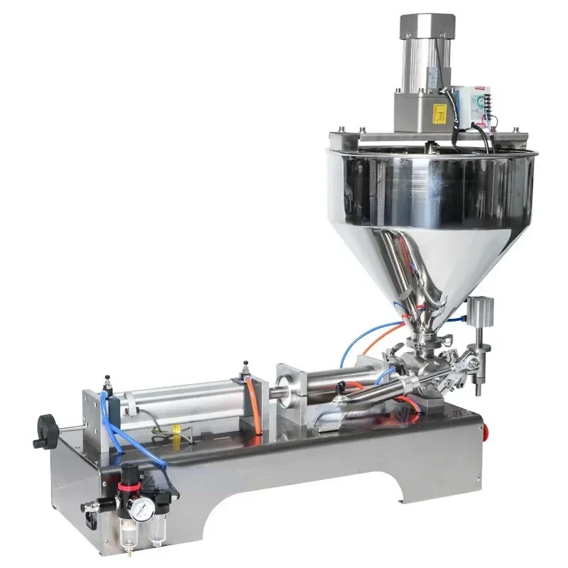 Cheap And Fine Single Head Horizontal Pneumatic Filling Machine Chili Tomato Sauce Honey Cream Paste With Mixing And Filling Mac
Cheap And Fine Single Head Horizontal Pneumatic Filling Machine Chili Tomato Sauce Honey Cream Paste With Mixing And Filling Mac