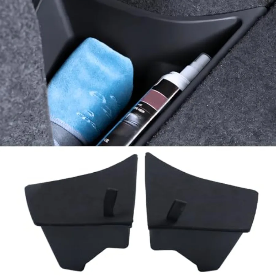 2PCS Rear Trunk Storage Bins with Lids for Tesla Model 3 Highland Waterproof Rear Side Box TPE Rear Trunk Storage Box with Floc
2PCS Rear Trunk Storage Bins with Lids for Tesla Model 3 Highland Waterproof Rear Side Box TPE Rear Trunk Storage Box with Floc