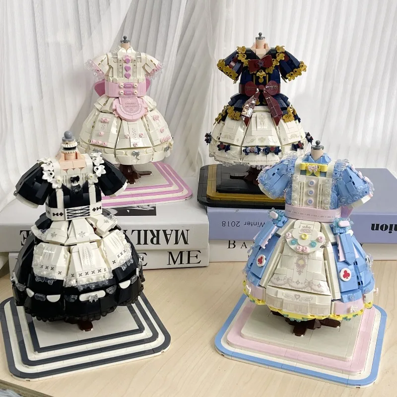 Lolita Dress Building Blocks, Classical Ornaments, Assembly Toy for Girls, Handmade Puzzle Gift for Female Best Friends
Lolita Dress Building Blocks, Classical Ornaments, Assembly Toy for Girls, Handmade Puzzle Gift for Female Best Friends