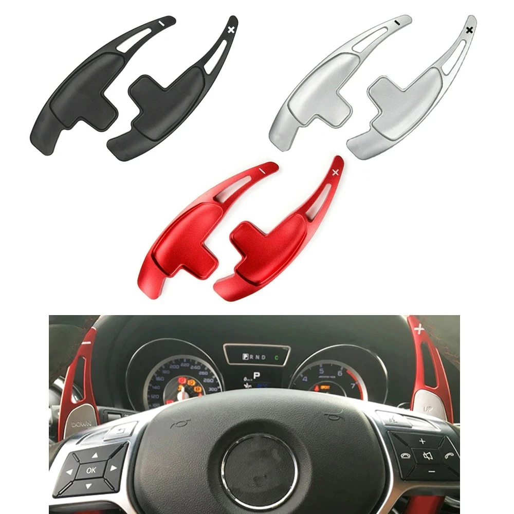 Для Mercedes-Benz AMG до 2014 г., C63, E63, A45, C65, GLA45, SL63, автомобильные переключатели рулевого колеса из алюминиевого сплава
Для Mercedes-Benz AMG до 2014 г., C63, E63, A45, C65, GLA45, SL63, автомобильные переключатели рулевого колеса из алюминиевого сплава