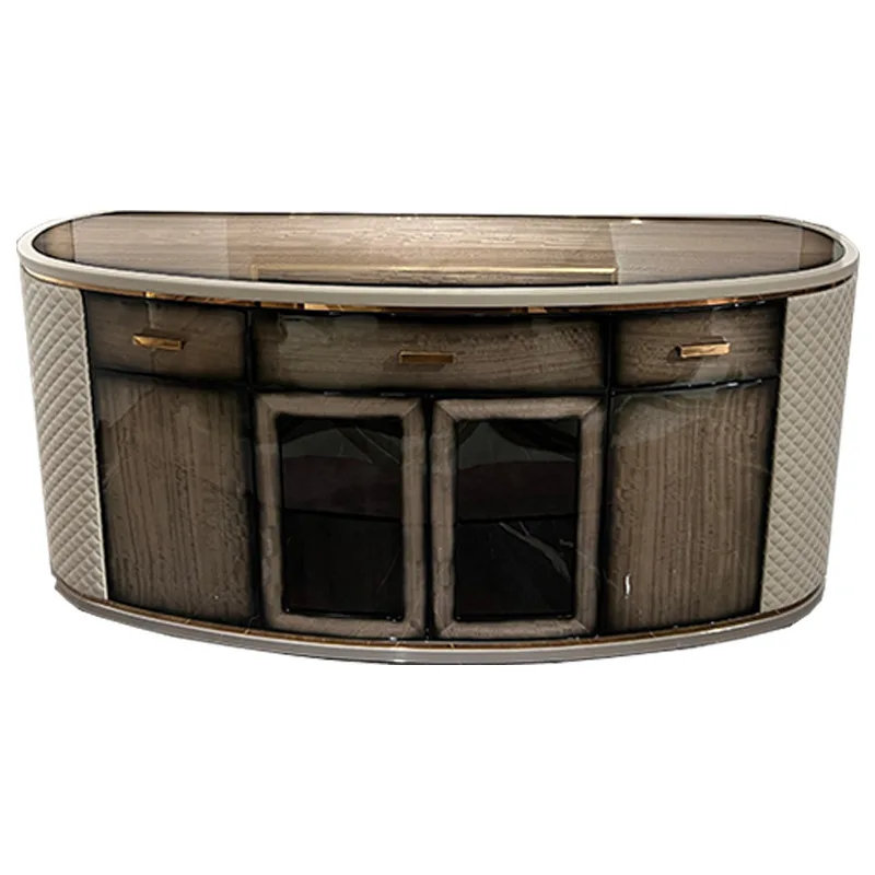 Light luxury simple side cabinet high-end luxury villa mansion restaurant locker post-modern solid wood baking paint
Light luxury simple side cabinet high-end luxury villa mansion restaurant locker post-modern solid wood baking paint