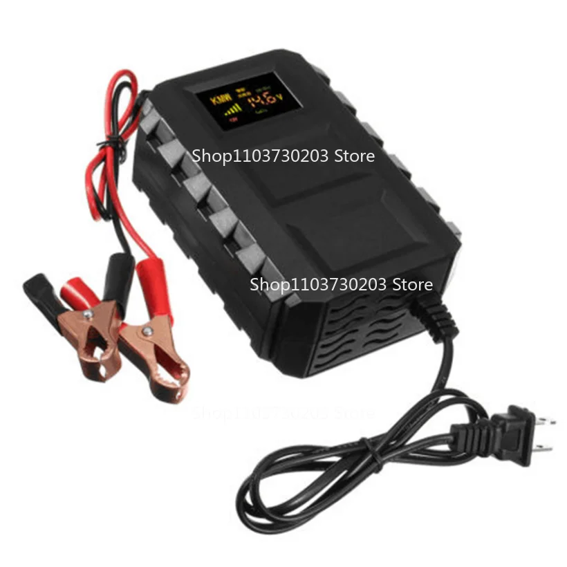 12V 20A Smart Fast Lead-acid Battery Charger for Car Motorcycle with LCD Display, US EU Dual Plug (1pc)
12V 20A Smart Fast Lead-acid Battery Charger for Car Motorcycle with LCD Display, US EU Dual Plug (1pc)