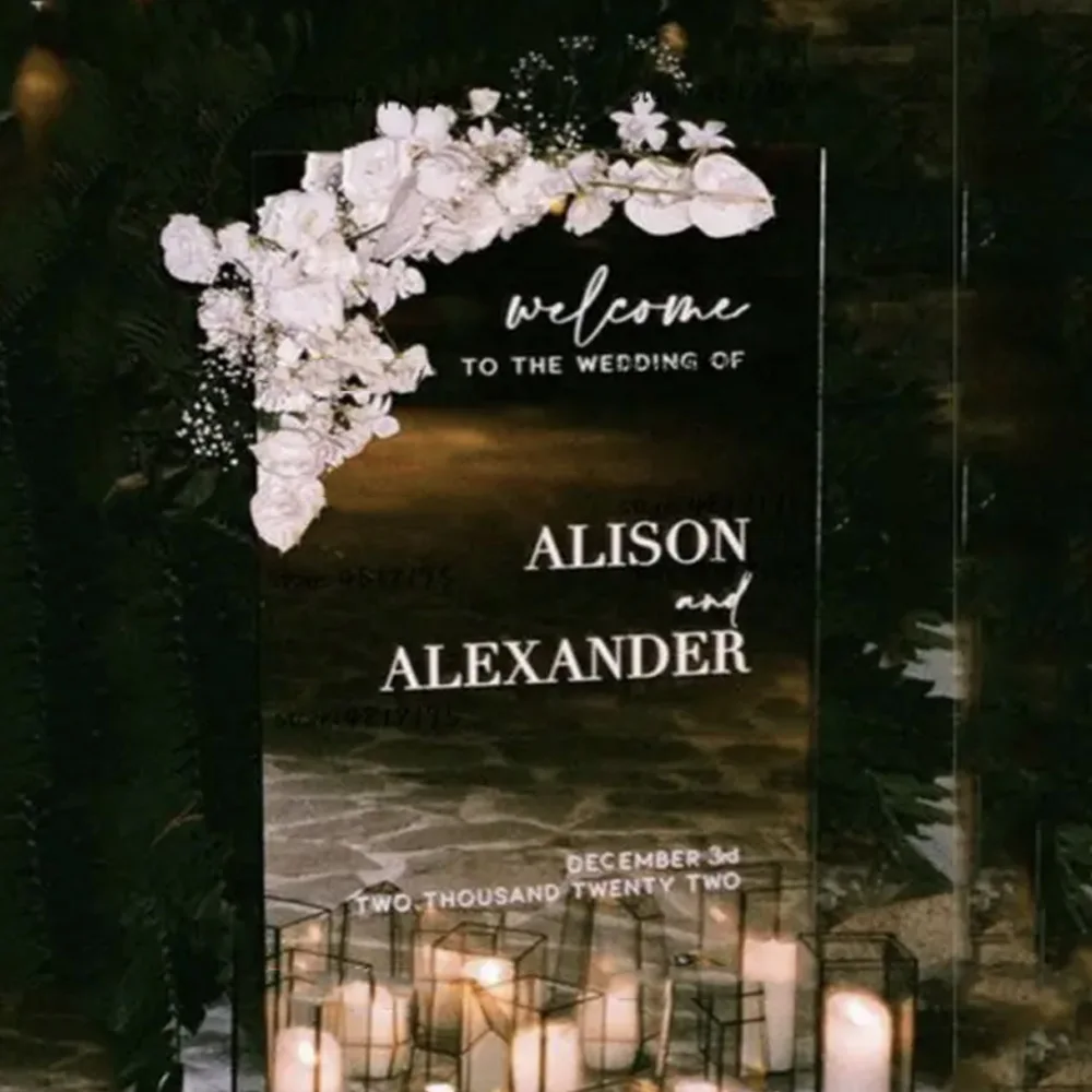 Wedding Sign Decal Welcome To The Wedding Of Entry Sticker Custom Name Date Vinyl Decal for Wedding Mirror Mariage Party Decor
Wedding Sign Decal Welcome To The Wedding Of Entry Sticker Custom Name Date Vinyl Decal for Wedding Mirror Mariage Party Decor