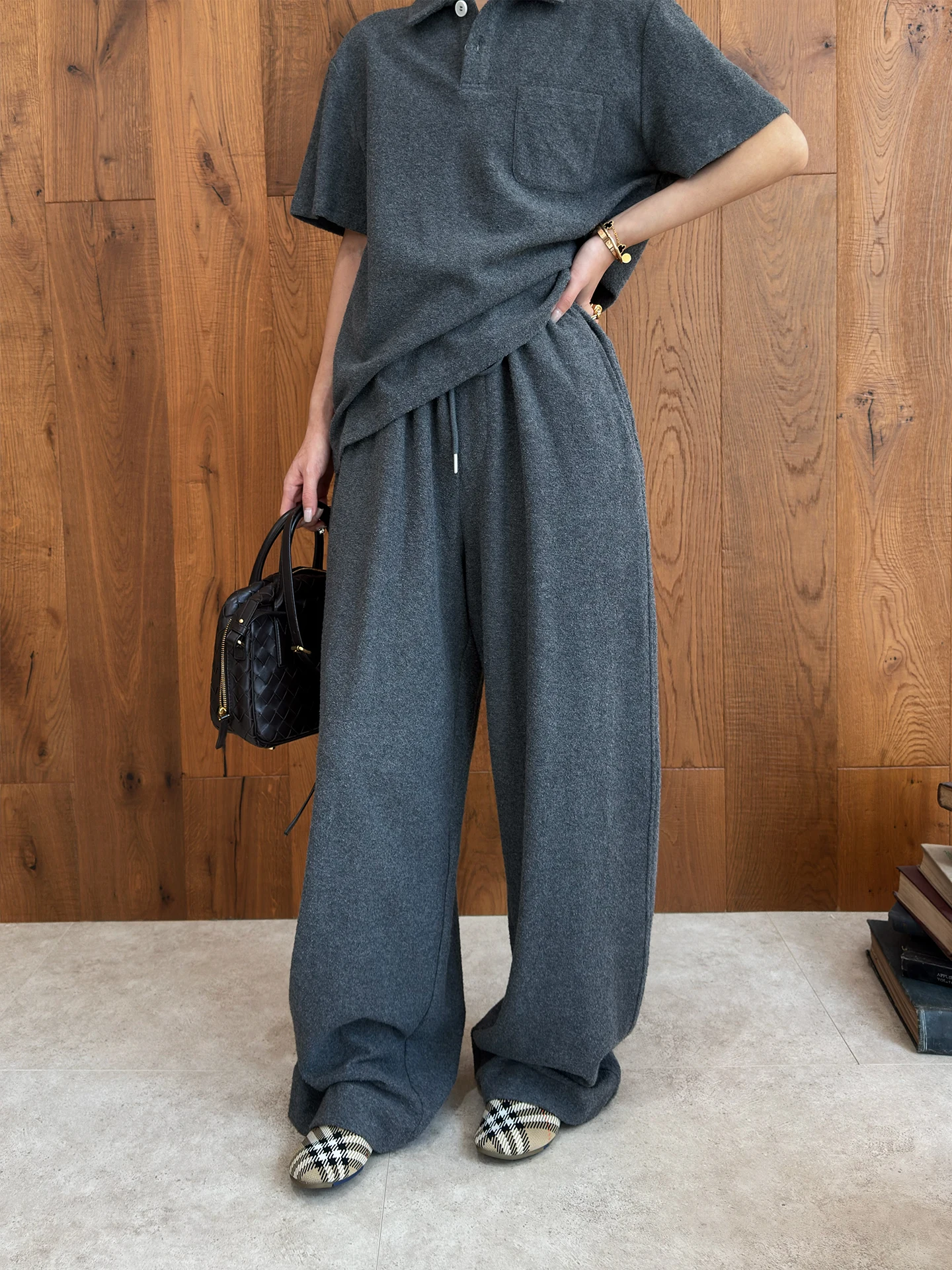 Faionable Wide Leg Loose Women's Casual Pants High Waist Cotton Trousers Korean Sle Spring 2026 New Arrival by Buue
Faionable Wide Leg Loose Women's Casual Pants High Waist Cotton Trousers Korean Sle Spring 2026 New Arrival by Buue