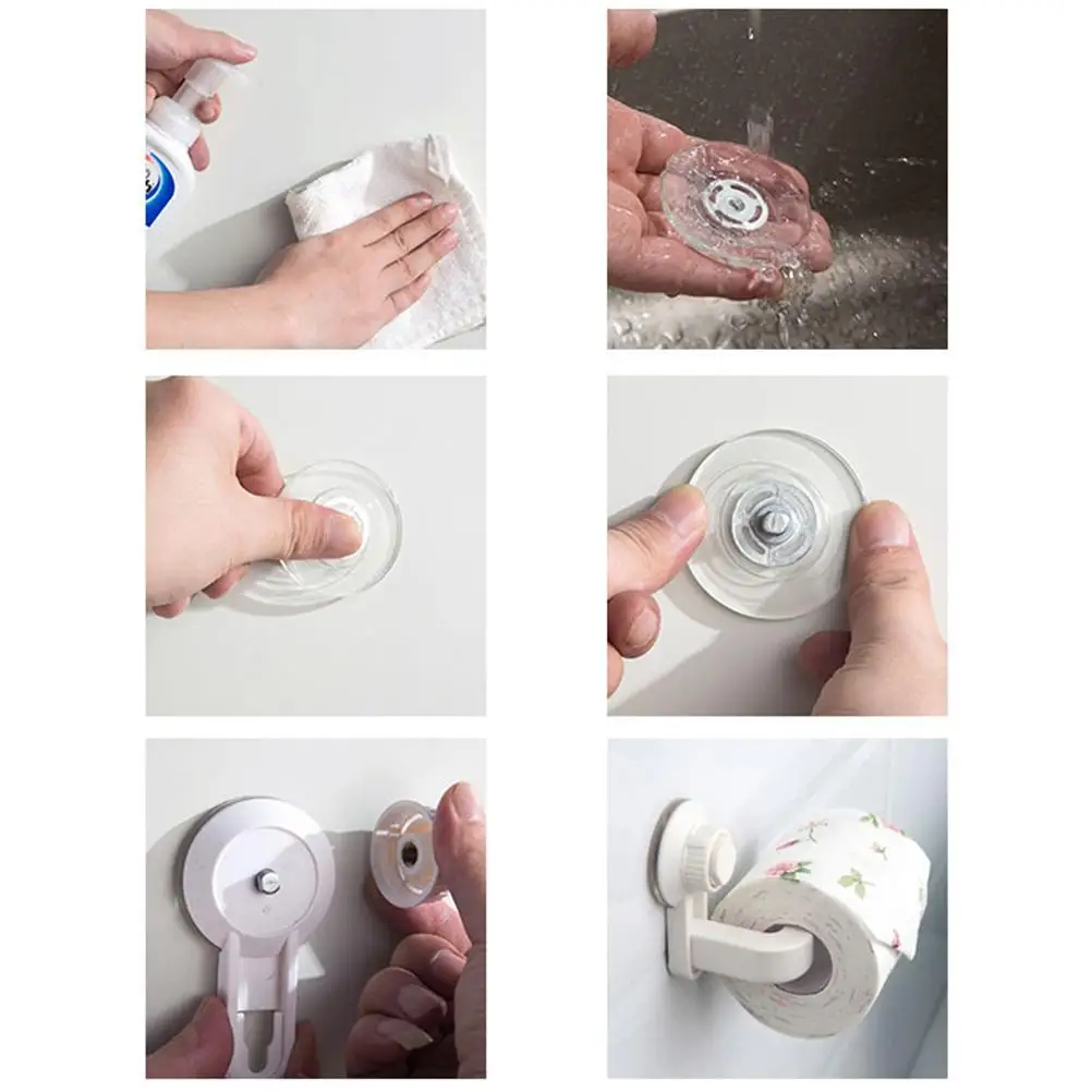 Suction Cup Toilet Paper Holder Wall Mounted Tissue Roll Rack Easy Install No Drill Bathroom Kitchen ganizer White Space Saving
Suction Cup Toilet Paper Holder Wall Mounted Tissue Roll Rack Easy Install No Drill Bathroom Kitchen ganizer White Space Saving