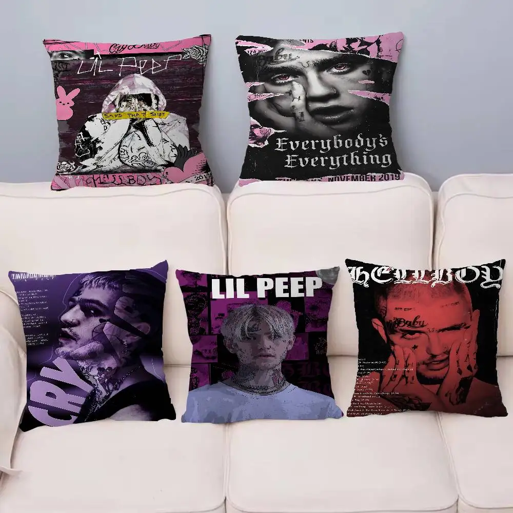 Чехлы для подушек с изображением певца Lil Peep, мультяшные декоративные чехлы для дивана, двусторонняя печать, короткий плюш, милые чехлы для подушек
Чехлы для подушек с изображением певца Lil Peep, мультяшные декоративные чехлы для дивана, двусторонняя печать, короткий плюш, милые чехлы для подушек
