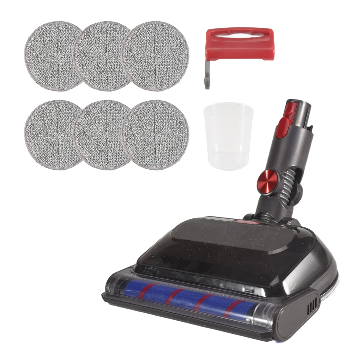 Электрическая насадка для швабры A24R для пылесоса Dyson V7 V8 V10 V11 V15, насадка для швабры со светодиодными фарами, резервуар для воды
Электрическая насадка для швабры A24R для пылесоса Dyson V7 V8 V10 V11 V15, насадка для швабры со светодиодными фарами, резервуар для воды