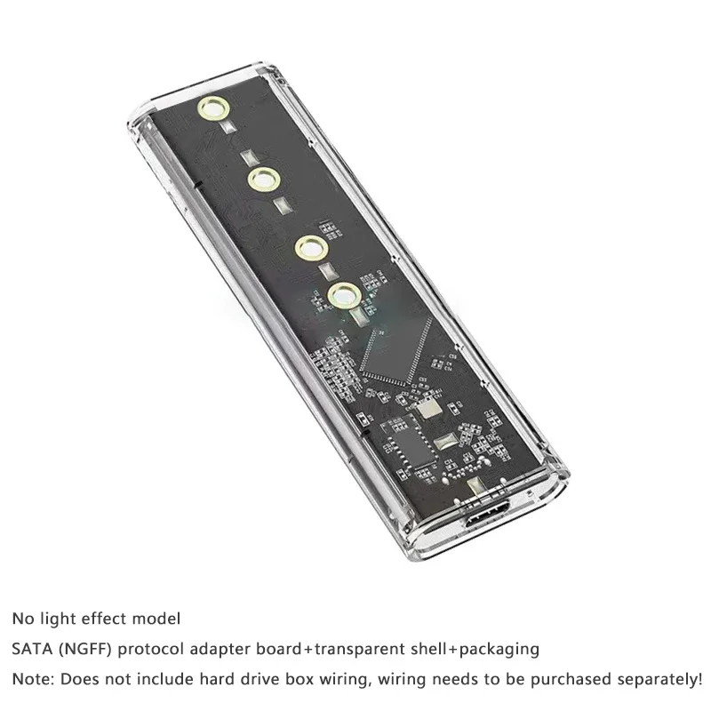 RGB M2 SSD Case M.2 NVME SSD Enclosure M.2 To USB C Transparent Hard Drive Enclosure For NVME PCIE NGFF SATA M/ B Key SSD Disk
RGB M2 SSD Case M.2 NVME SSD Enclosure M.2 To USB C Transparent Hard Drive Enclosure For NVME PCIE NGFF SATA M/ B Key SSD Disk