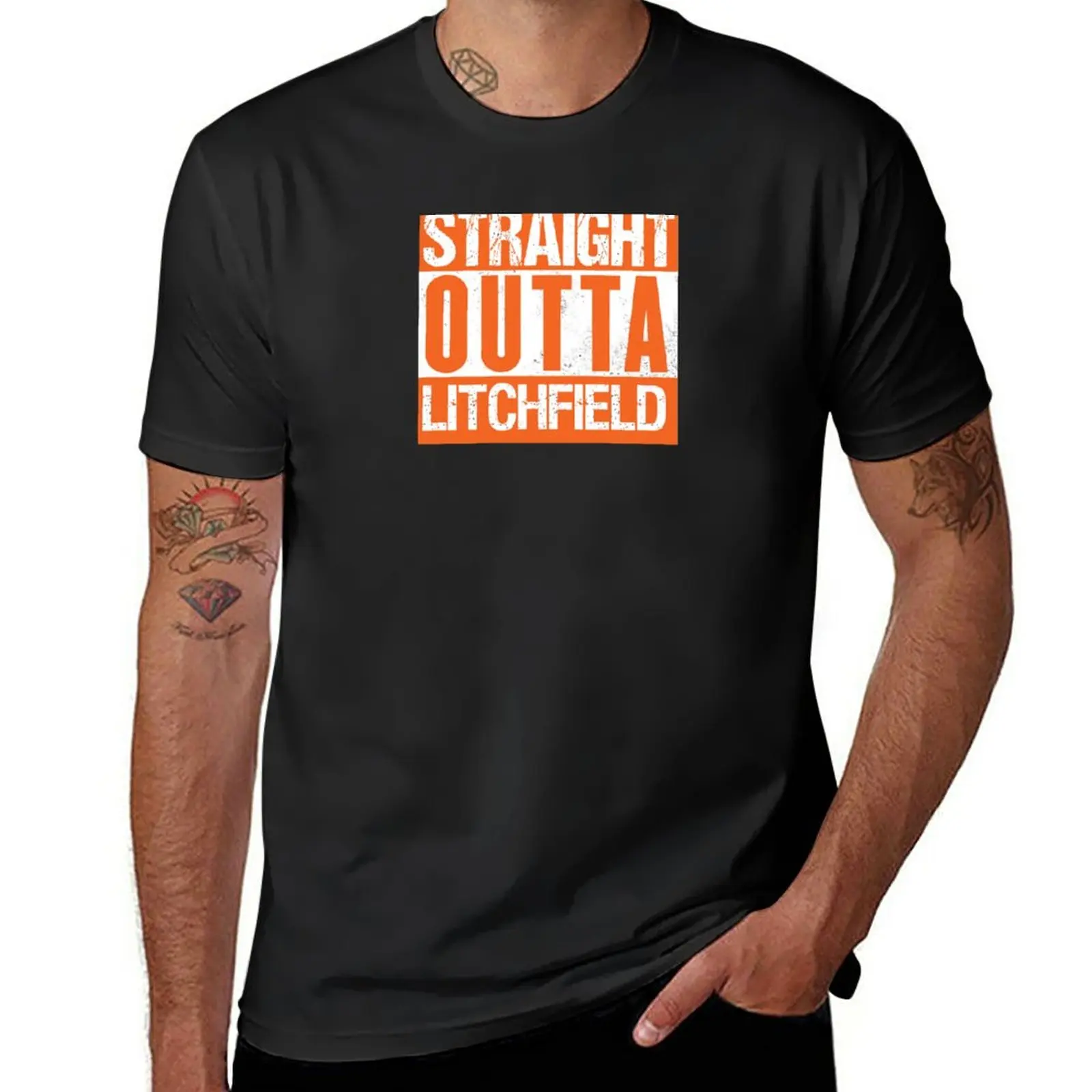New Orange is the New Black - Straight outa Litchfield T-Shirt funny t shirts Short sleeve t shirts for men pack
New Orange is the New Black - Straight outa Litchfield T-Shirt funny t shirts Short sleeve t shirts for men pack