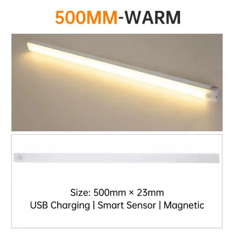 LED Night Light Motion Sensor Under Backlight For Kitchen Cabinet Light Wireless USB Rechargeable Lamp Cabinet Wardrobe Lamp
LED Night Light Motion Sensor Under Backlight For Kitchen Cabinet Light Wireless USB Rechargeable Lamp Cabinet Wardrobe Lamp