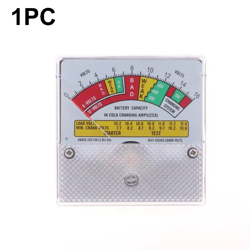 【C】Battery Capacity Power Meter 6V/12V/16V Battery Capacity Meter Universal Battery Tester Checker For Most Car
【C】Battery Capacity Power Meter 6V/12V/16V Battery Capacity Meter Universal Battery Tester Checker For Most Car