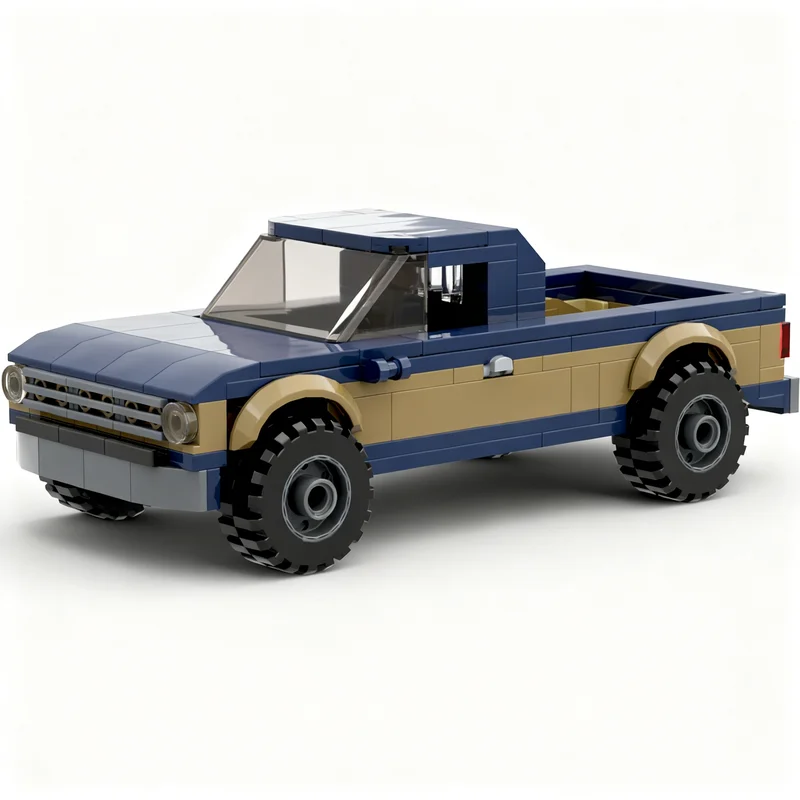 294PCS MOC Technology Dexter Truck Classic Pickup F 150 Regular Cab Model DIY Assembly Building Blocks Display Birthday Gift Set
294PCS MOC Technology Dexter Truck Classic Pickup F 150 Regular Cab Model DIY Assembly Building Blocks Display Birthday Gift Set